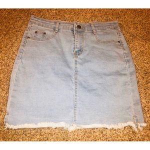 Denim Skirt